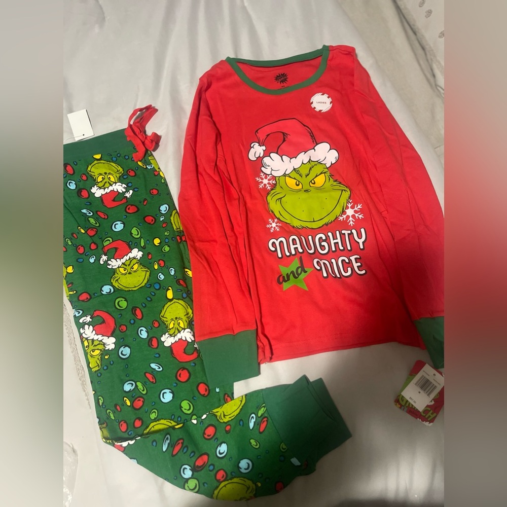 Grinch PJ set
